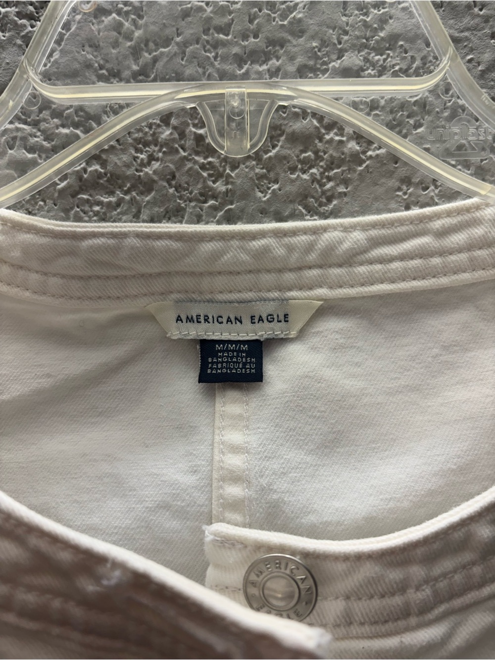 American Eagle Outfitters White Denim Skort - Picture 4 of 7
